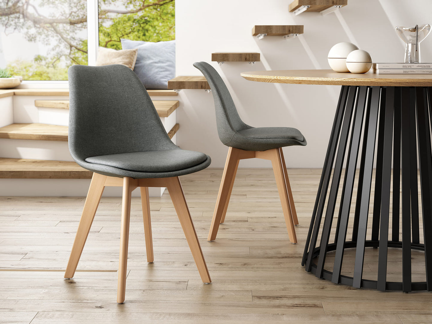 Juego de 4 Sillas VARAU