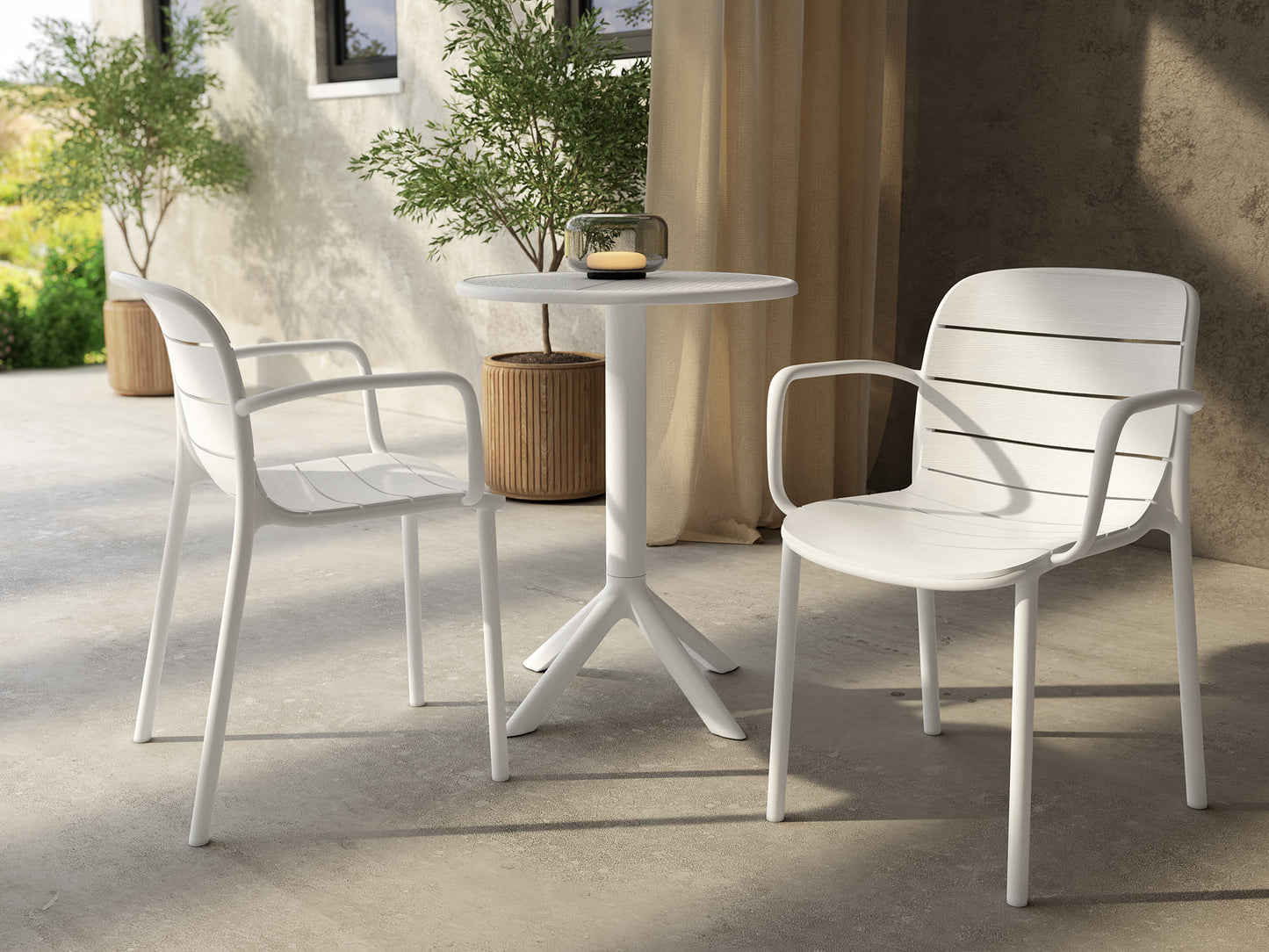 Juego de 4 Sillas Polipropileno URUBIO