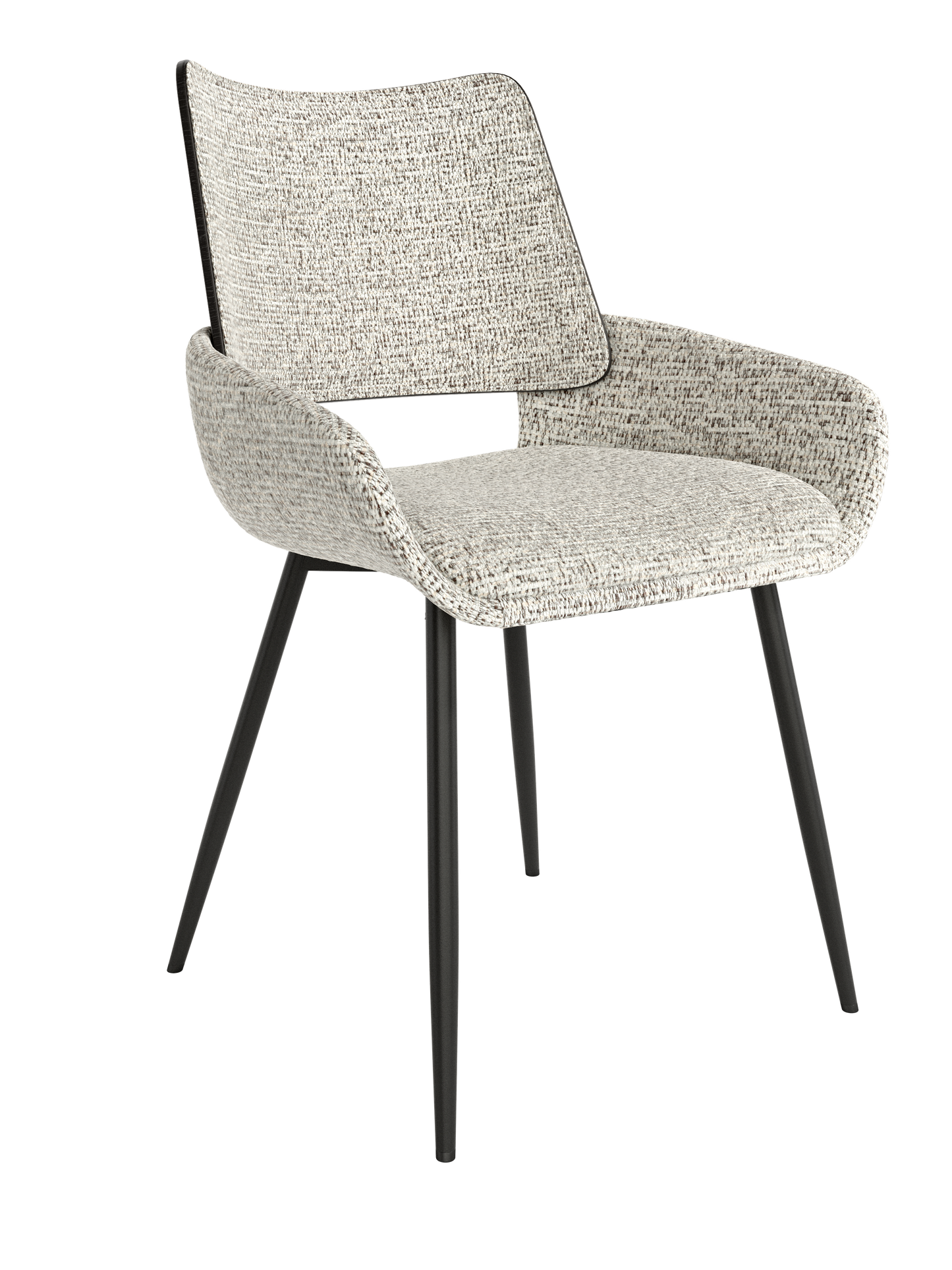 Juego de 2 sillas Respaldo Madera CUBIA