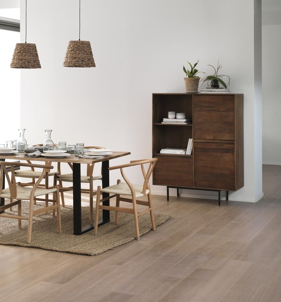 Juego de 4 Sillones de Madera ÓLEO
