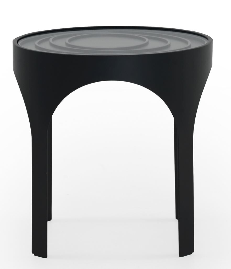 Mesa Auxiliar Redonda Metálica MANUBLES