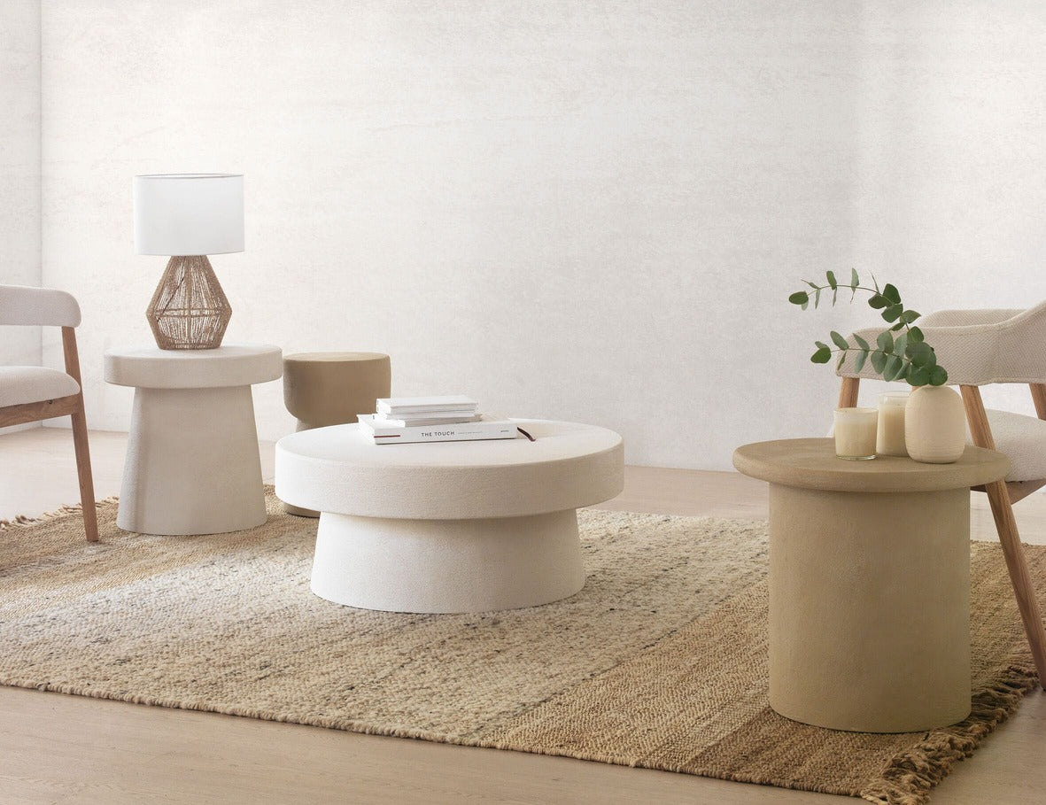 Mesa Auxiliar Redonda De Poliresina MONTOUTO