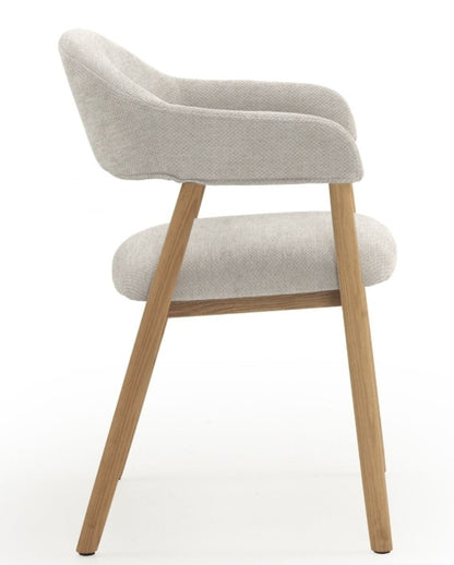 Juego de 4 Sillones de Madera BAYAS