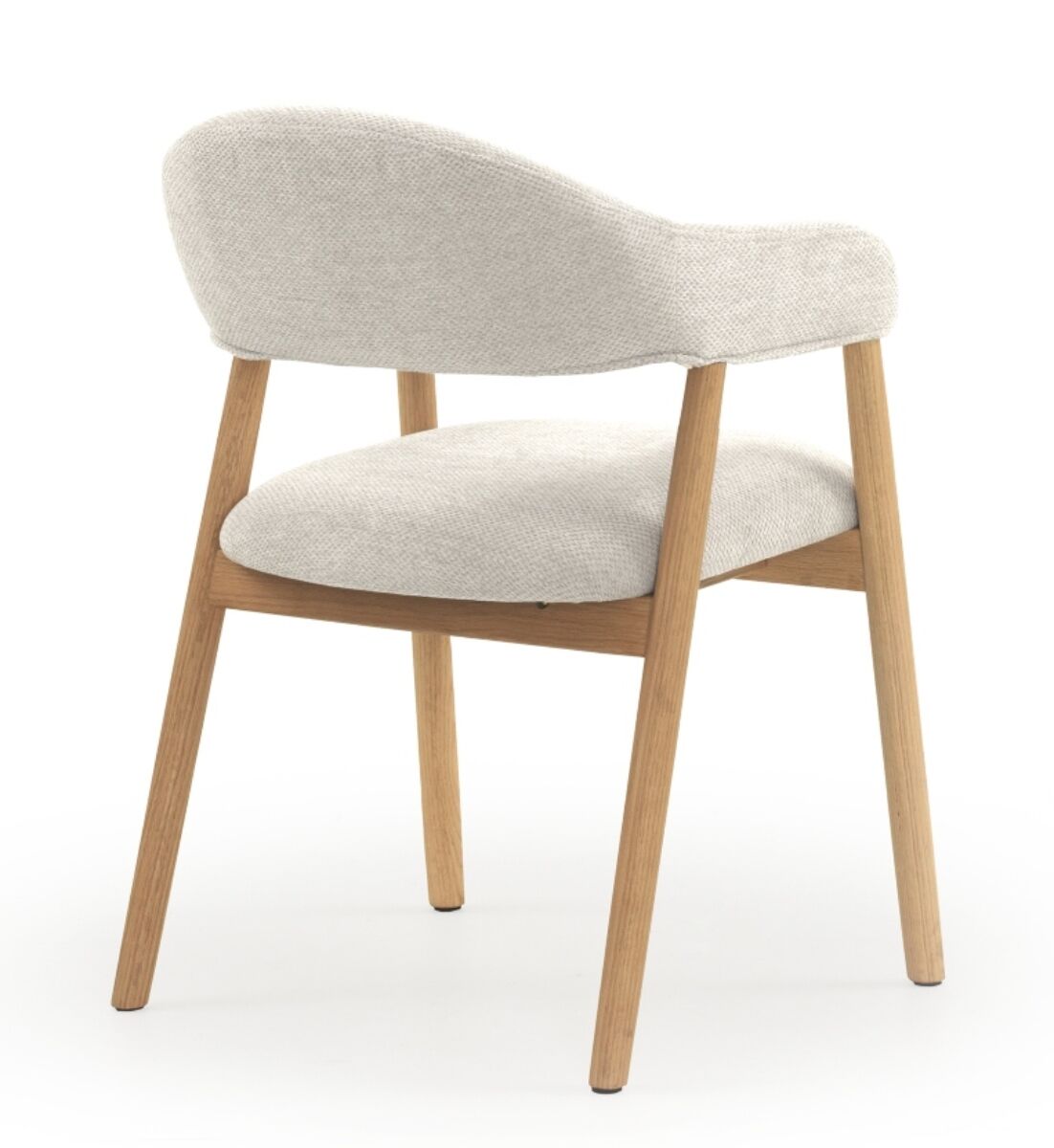 Juego de 4 Sillones de Madera BAYAS