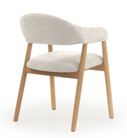 Juego de 4 Sillones de Madera BAYAS