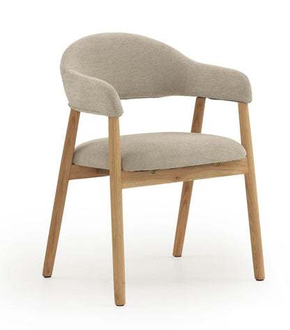 Juego de 4 Sillones de Madera BAYAS