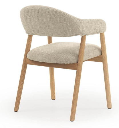 Juego de 4 Sillones de Madera BAYAS