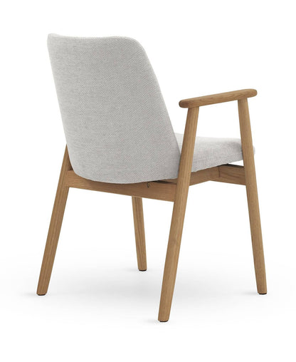 Juego de 4 Sillones de Madera MALABAJADA
