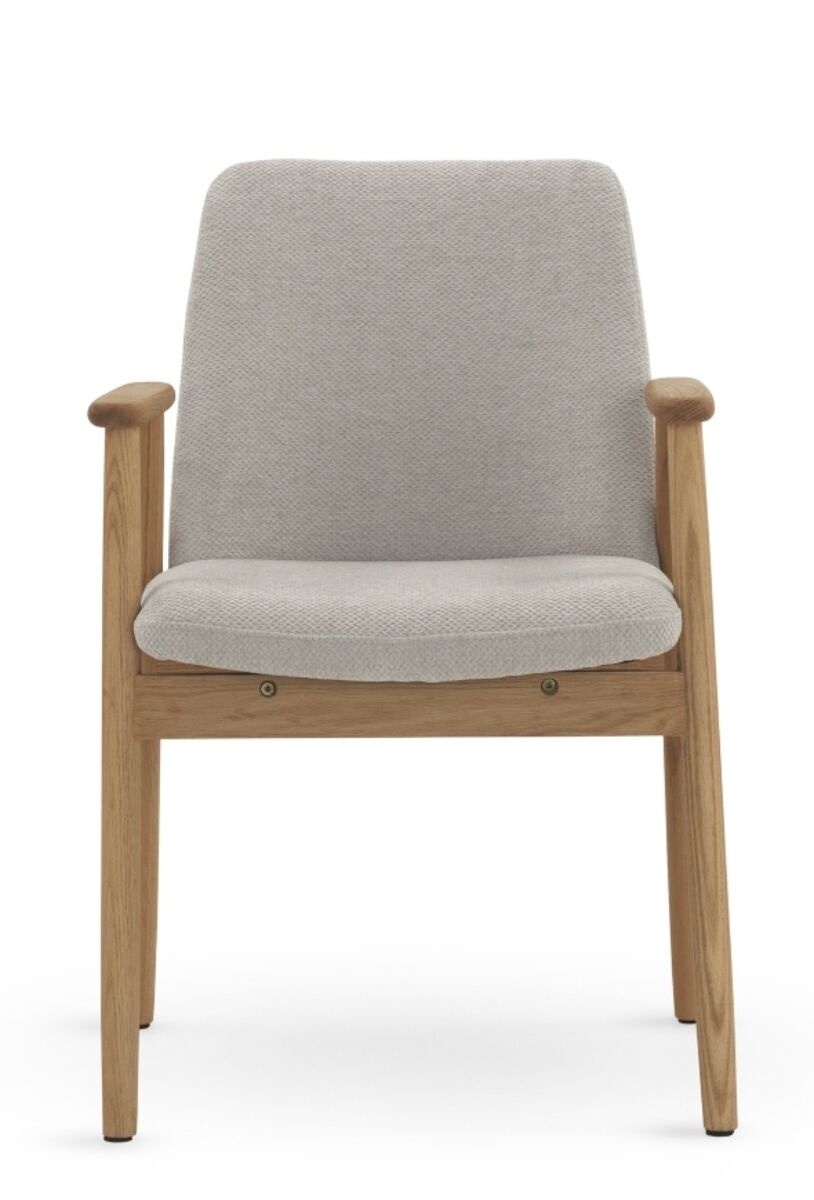 Juego de 4 Sillones de Madera MALABAJADA