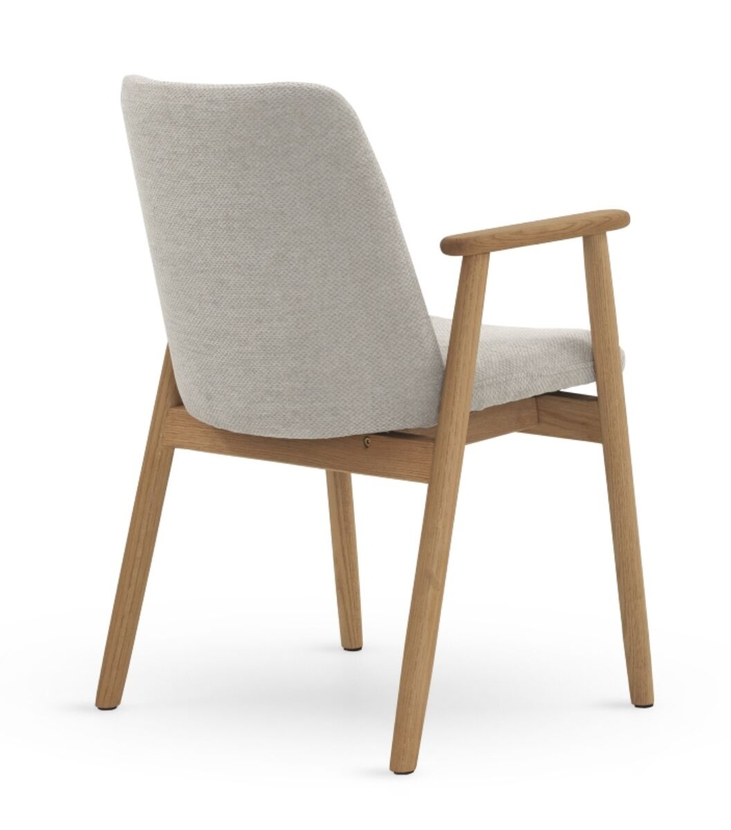 Juego de 4 Sillones de Madera MALABAJADA