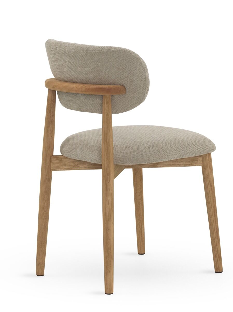 Juego de 4 Sillas de Madera VIDRIAS