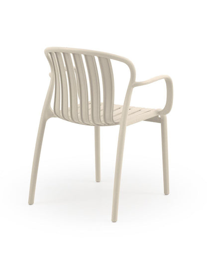 Juego de 4 Sillones Polipropileno ORTIZ