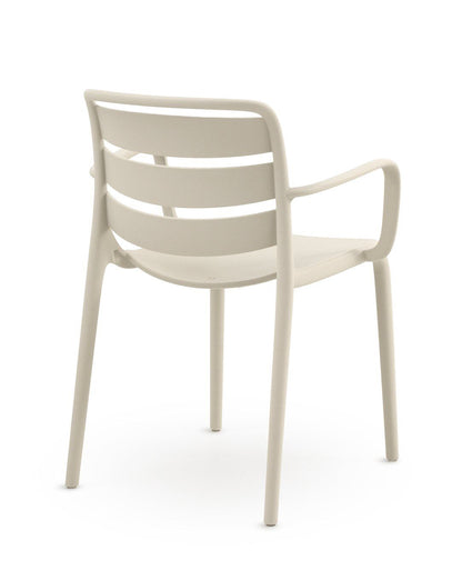 Juego de 4 Sillones Polipropileno MONEGRILLO