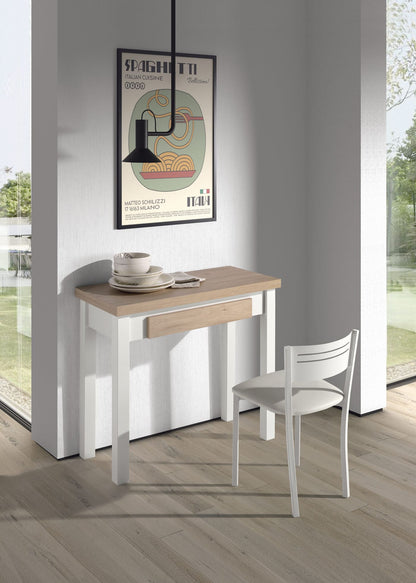 Mesa libro de cocina extensible TREVINCA