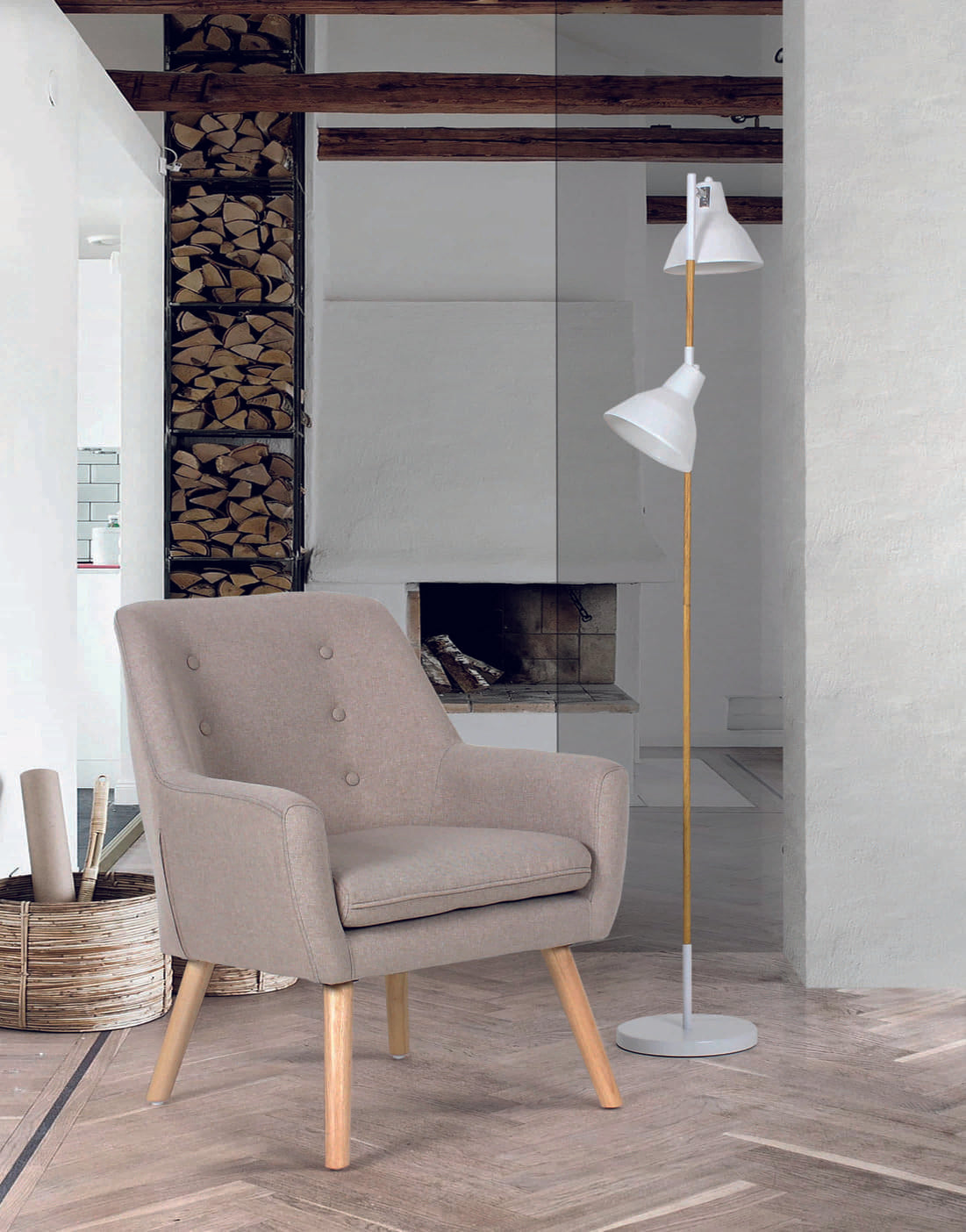 Lámpara de pie CATOUTE