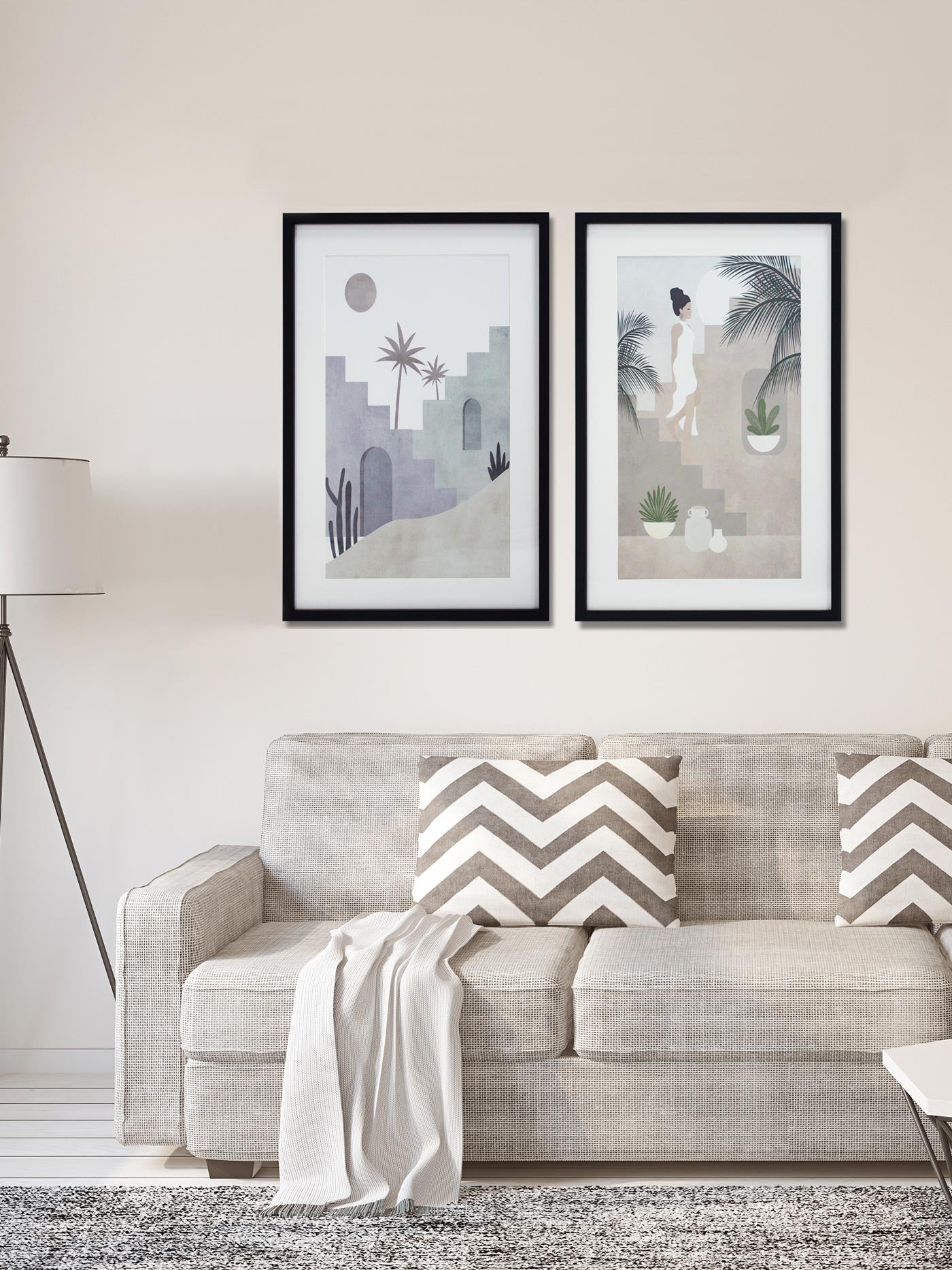 Set de 2 cuadros MAUPÁS