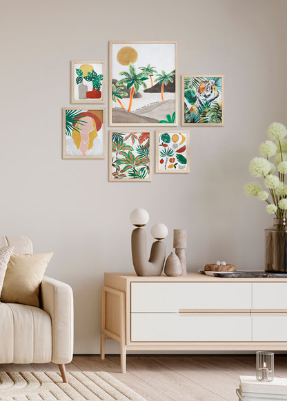 Set de 6 cuadros BESIBERRI