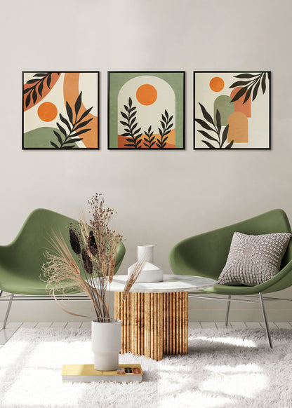 Set de 3 cuadros PEGUERA