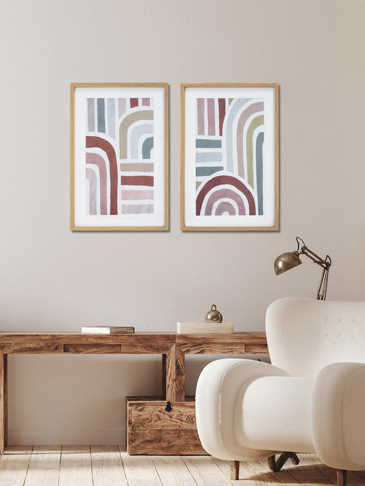 Set de 2 cuadros PEDROSA