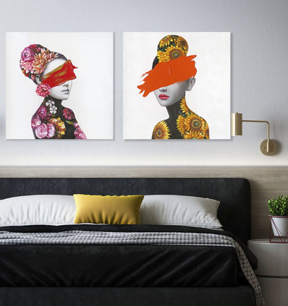 Set de 2 cuadros CANCHAL