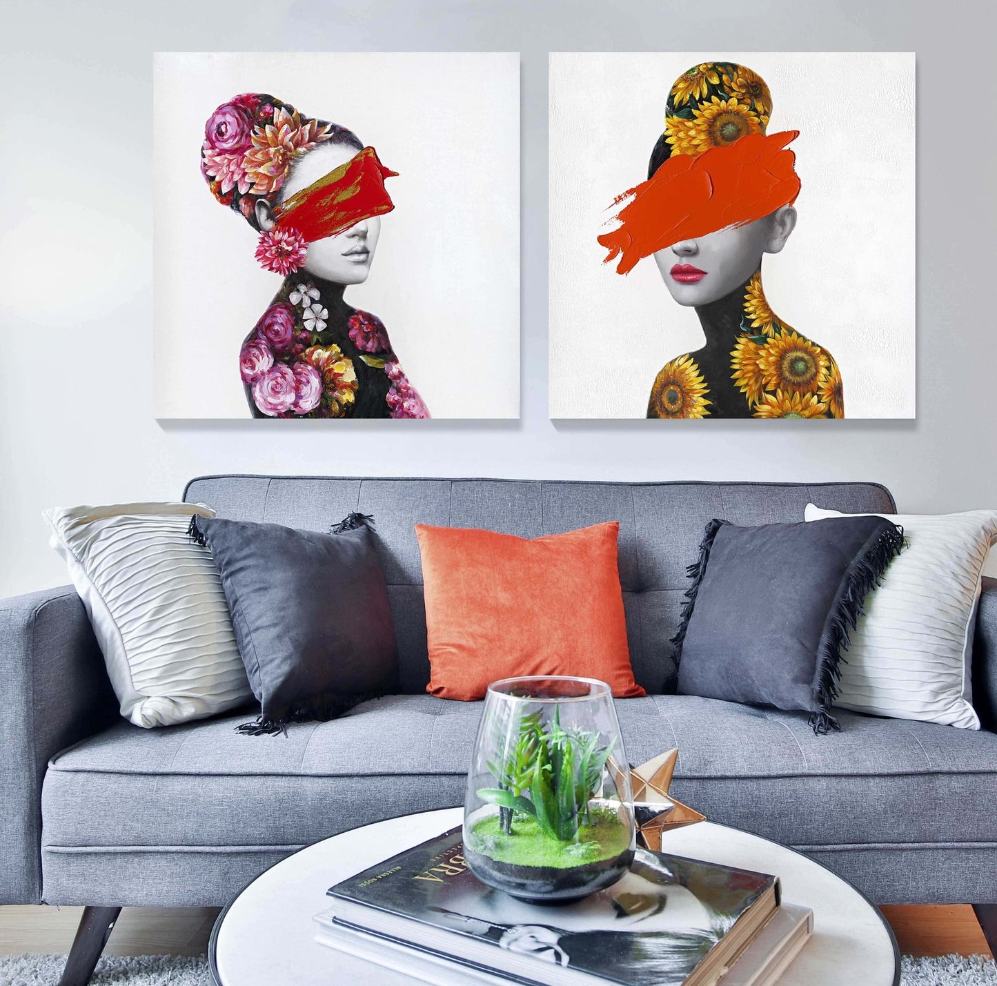 Set de 2 cuadros CANCHAL