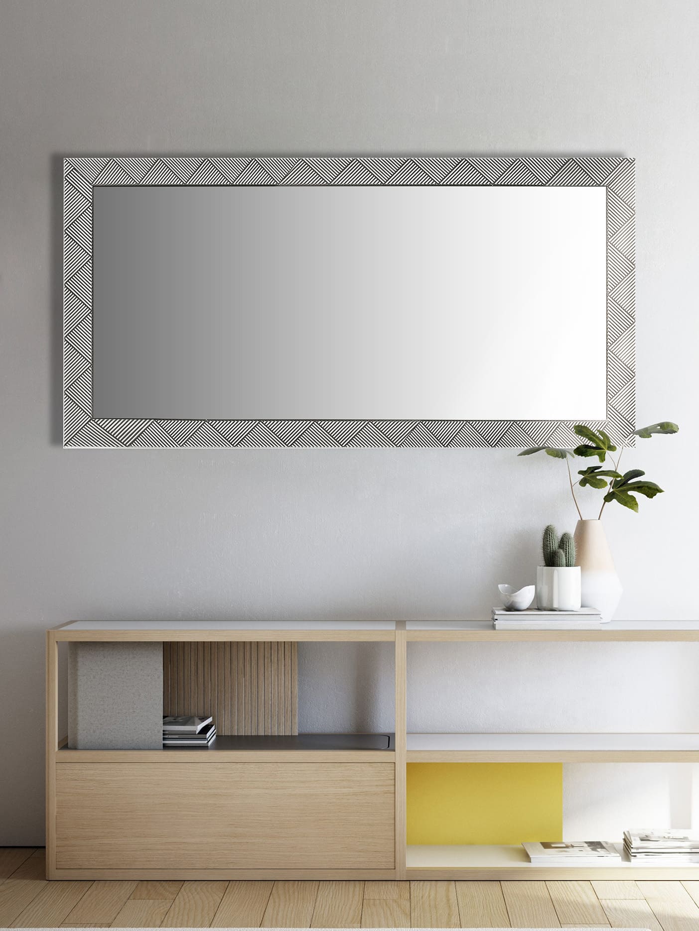 Espejo rectangular CANCHERA