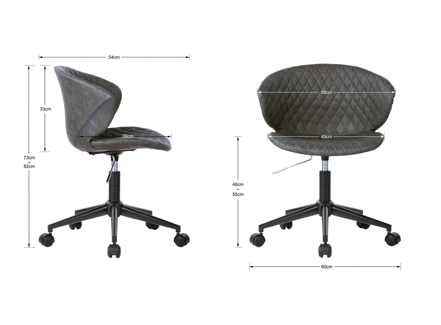 Silla de Escritorio / Oficina JABALCRUZ