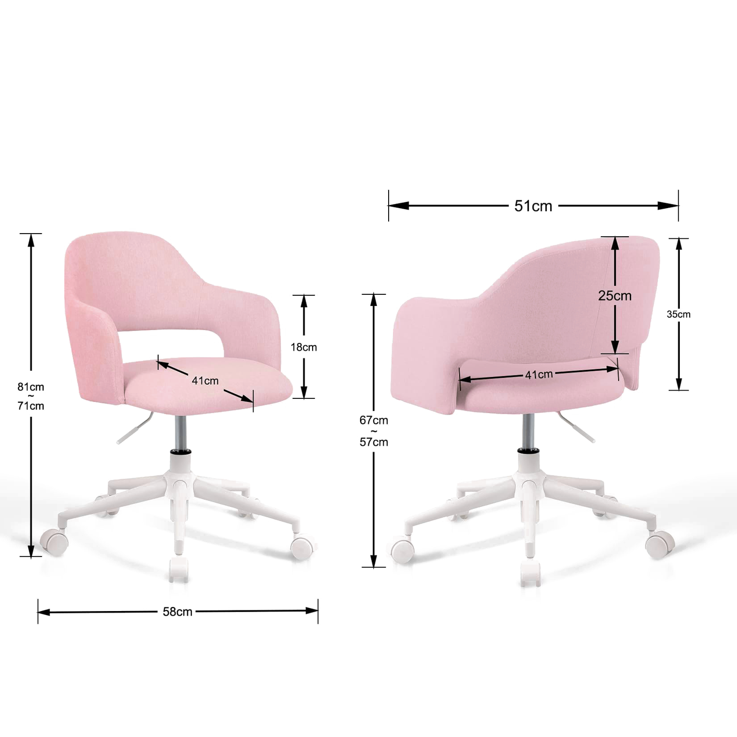 Silla de Escritorio / Oficina SELVA