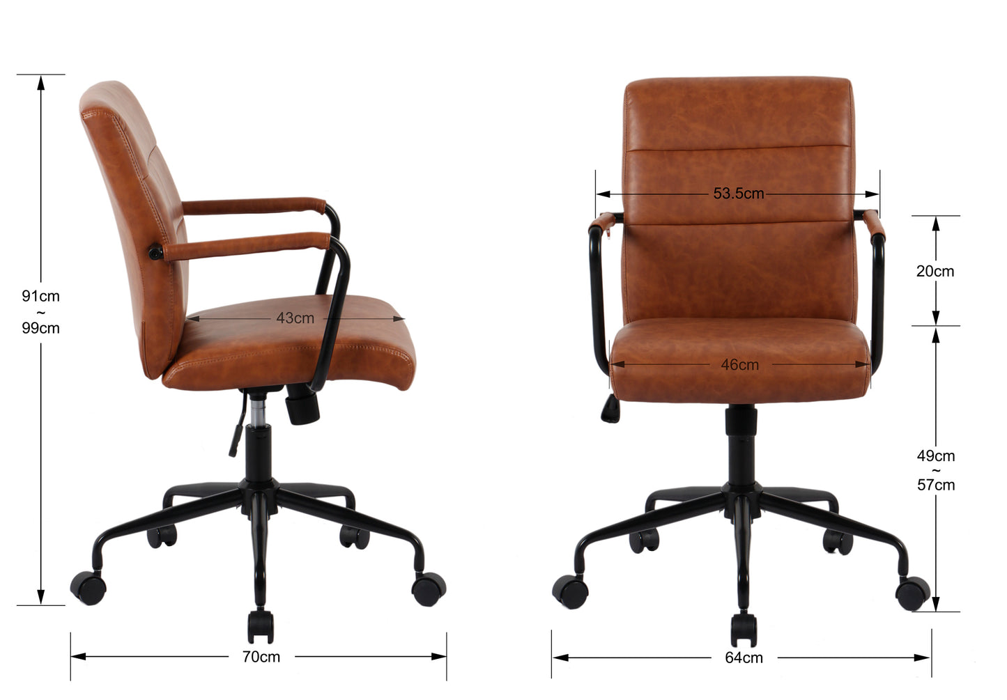 Silla de Escritorio / Oficina CABEZO