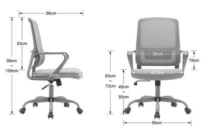 Silla de Escritorio / Oficina ALCAZABA