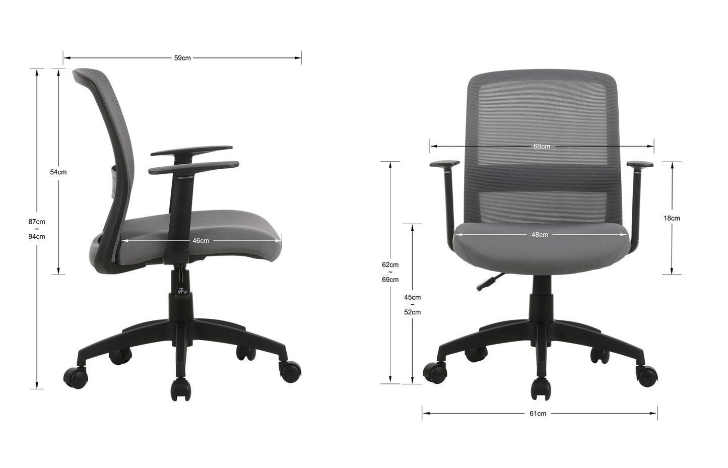 Silla de Escritorio / Oficina MORRÓN