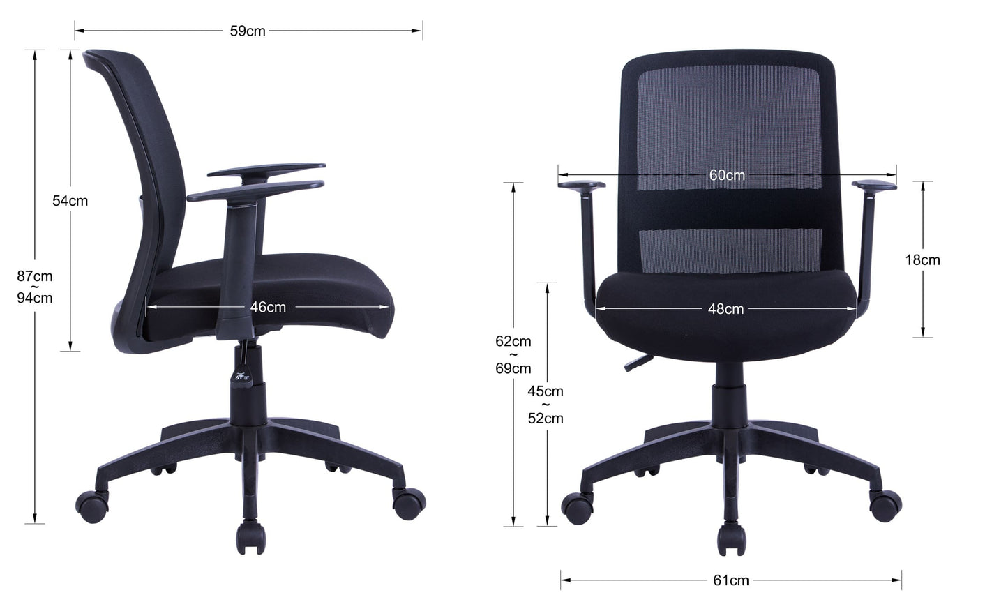 Silla de Escritorio / Oficina MORRÓN
