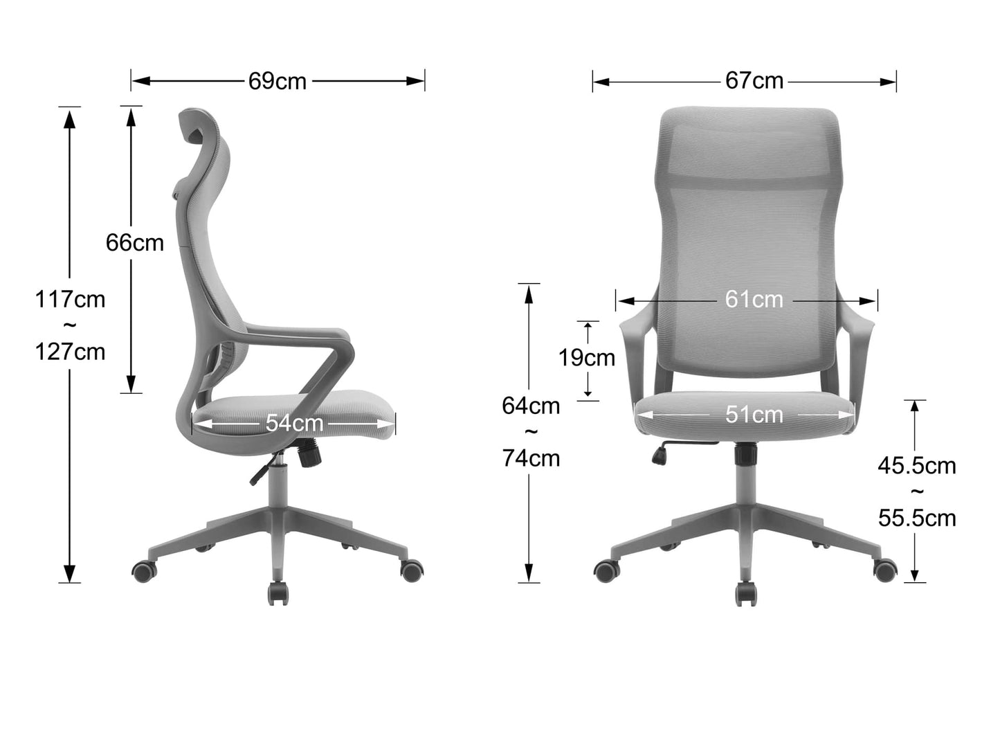 Silla de Escritorio / Oficina TORRECILLA