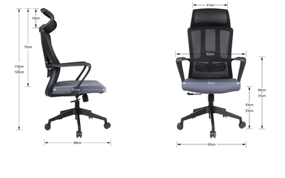 Silla de Escritorio / Oficina NUBLO