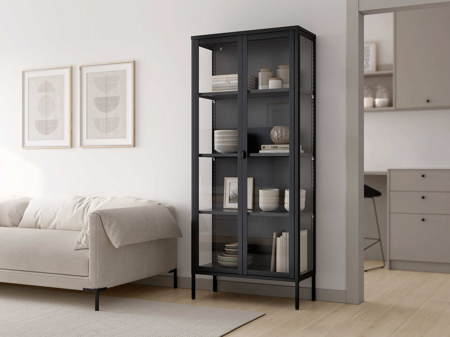 Vitrina de Cristal TORROX (80 x 185)