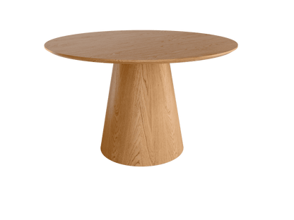 Mesa de Comedor Redonda de Madera CUEZA