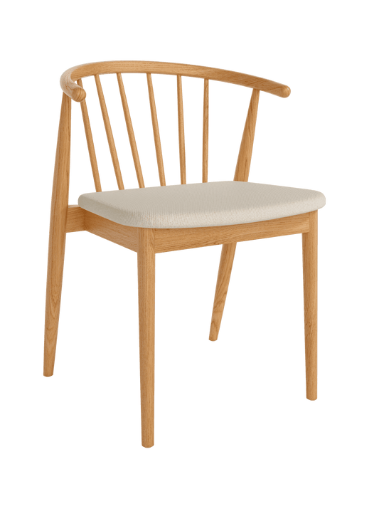 Juego de 2 Sillas de Madera YÁTOR