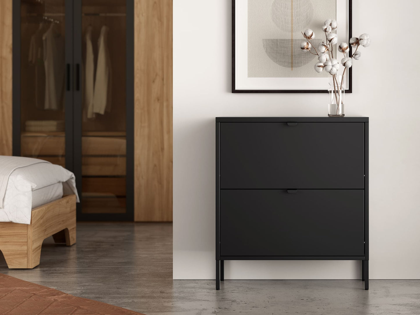 Zapatero de 2 Puertas TORROX