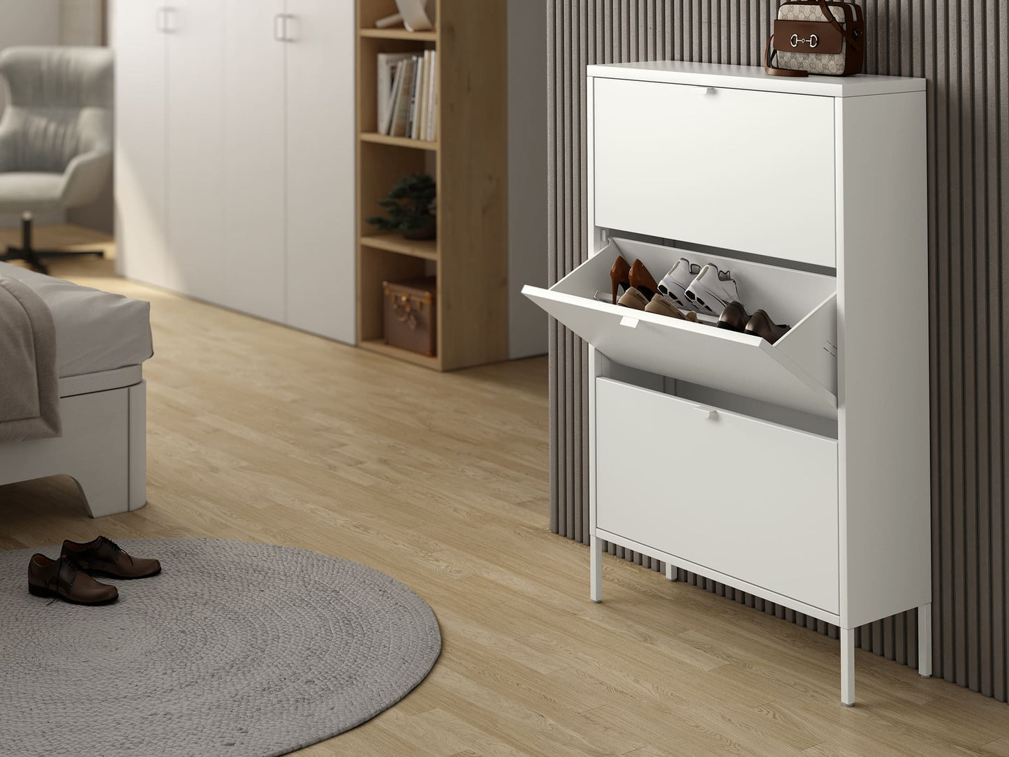 Zapatero de 3 Puertas TORROX