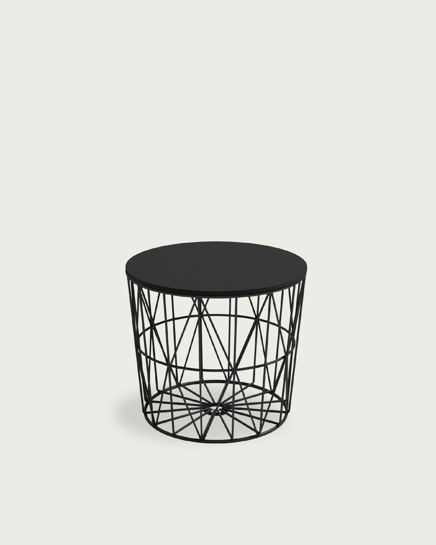 Mesa auxiliar redonda Tapa de Madera VIÑÁN