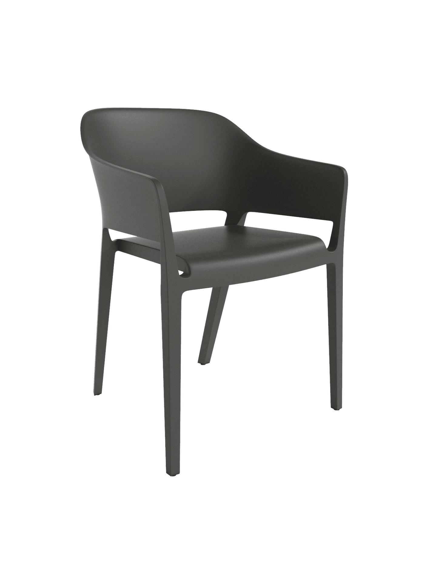 Juego de 4 Sillas de Polipropileno CORUMBEL