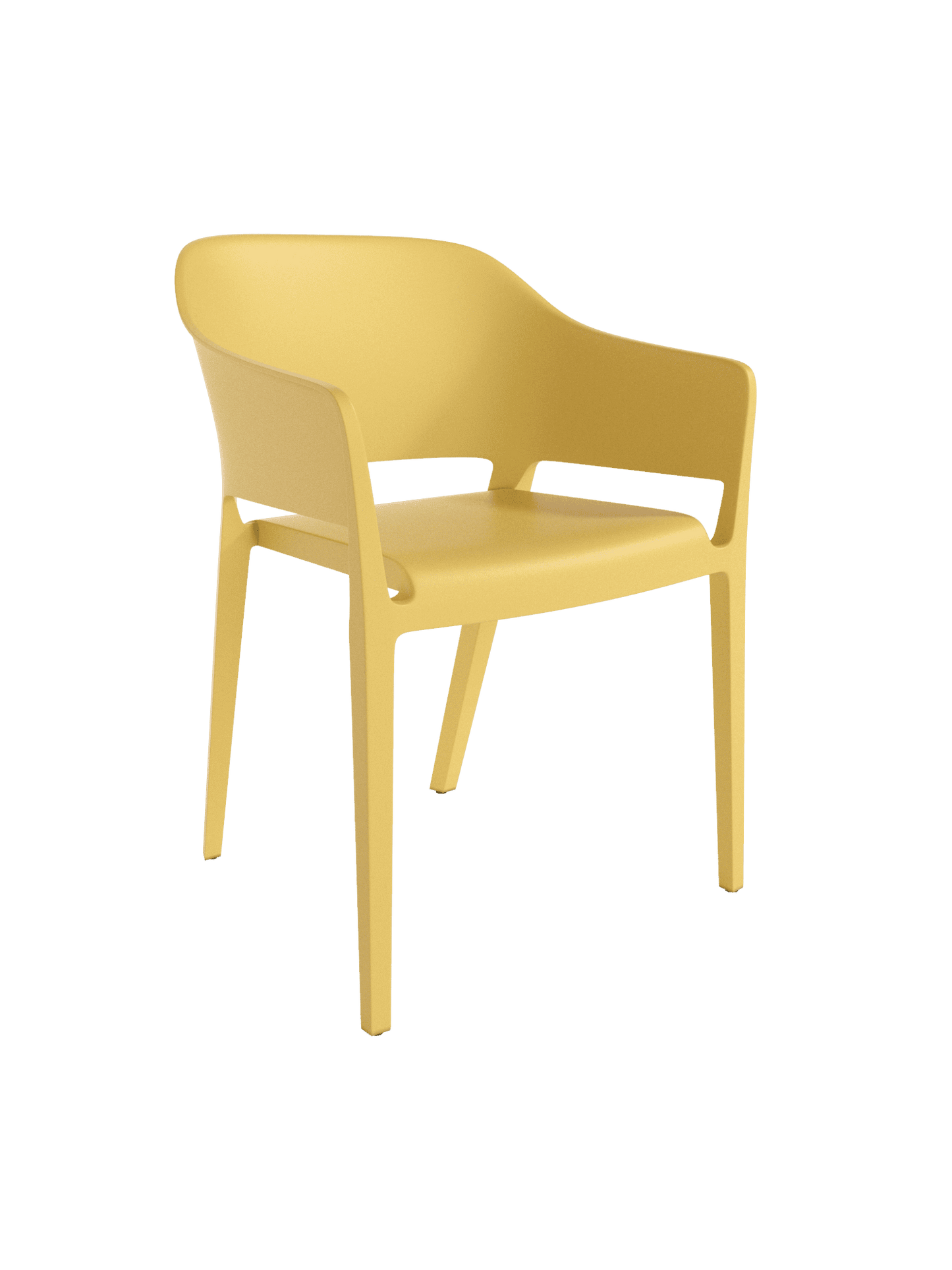 Juego de 4 Sillas de Polipropileno CORUMBEL