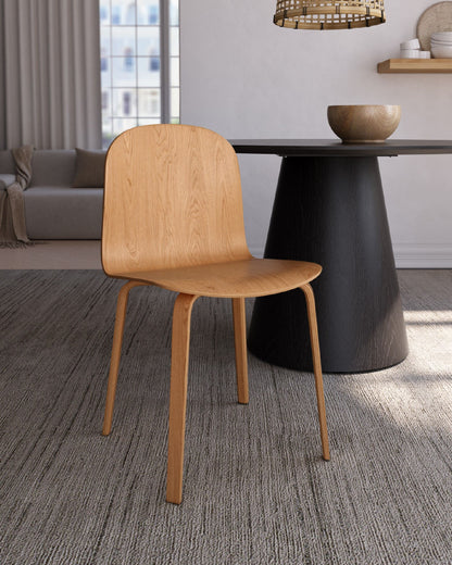 Juego de 2 Sillas de Madera UGÍJAR