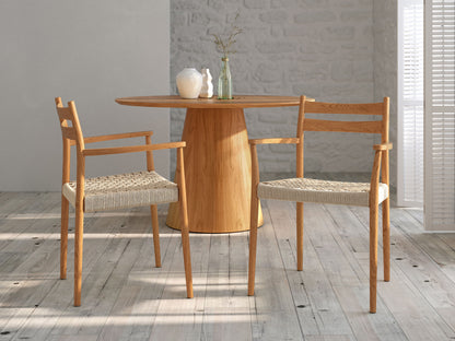 Juego de 2 Sillas de Madera RAMIL