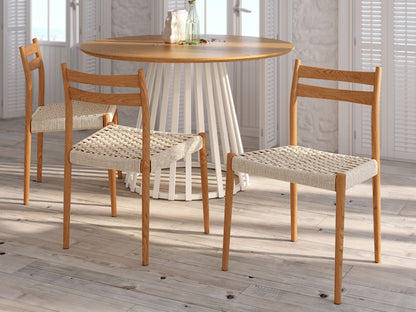 Juego de 2 Sillas de Madera BACARES