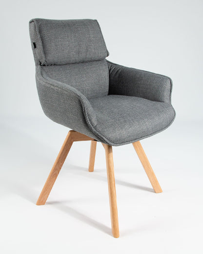 Juego de 2 Sillas Giratorias TORRENTE