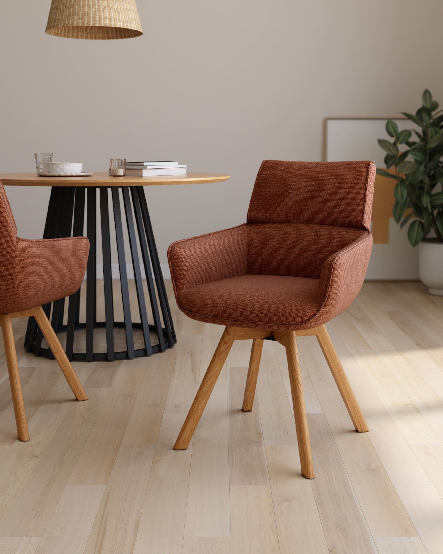 Juego de 2 Sillas Giratorias TORRENTE