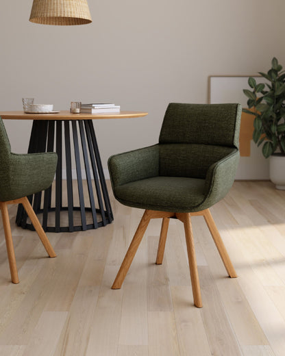 Juego de 2 Sillas Giratorias TORRENTE